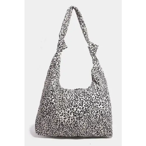 Fame Leopard Shoulder Bag