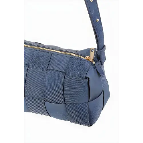 Fame Woven Crossbody Bag