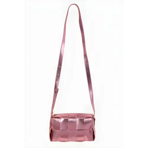 Fame Woven Crossbody Bag