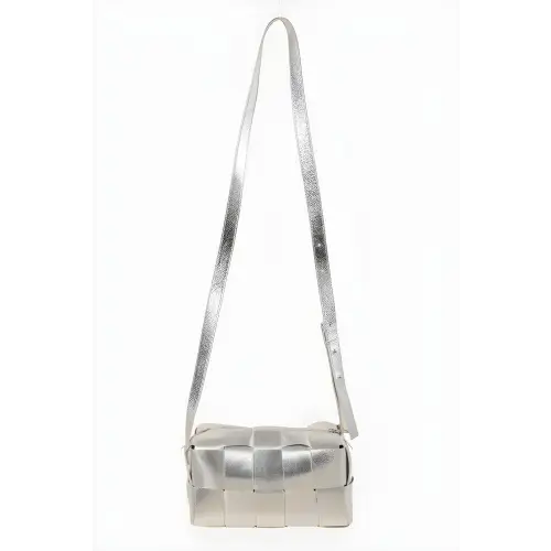 Fame Woven Crossbody Bag