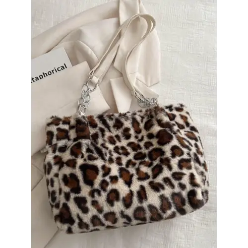 Astonishing Faux Fur Shoulder Bag