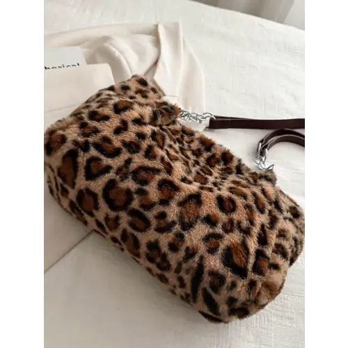 Astonishing Faux Fur Shoulder Bag