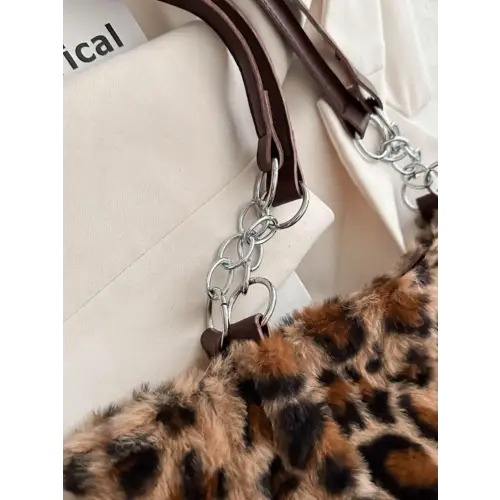 Astonishing Faux Fur Shoulder Bag