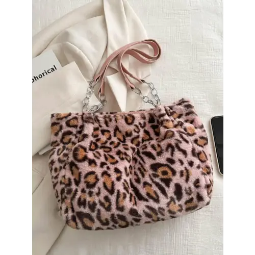Astonishing Faux Fur Shoulder Bag
