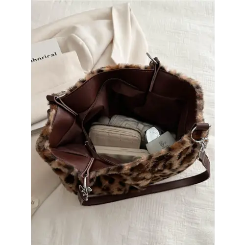 Astonishing Faux Fur Shoulder Bag