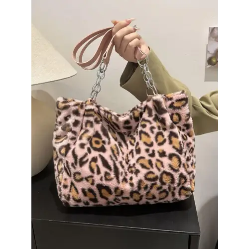 Astonishing Faux Fur Shoulder Bag