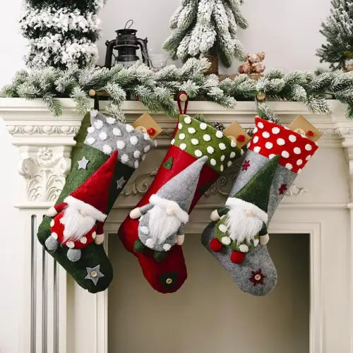 Festive Gnome Magic Stocking