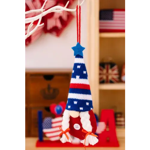 Knit Hanging Gnomes