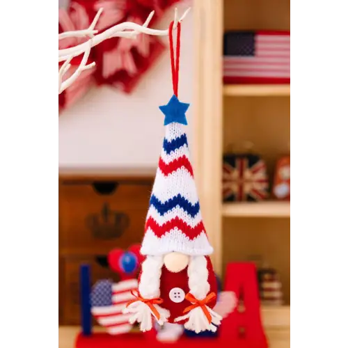 Knit Hanging Gnomes