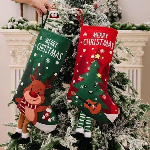 Printed Christmas Stocking