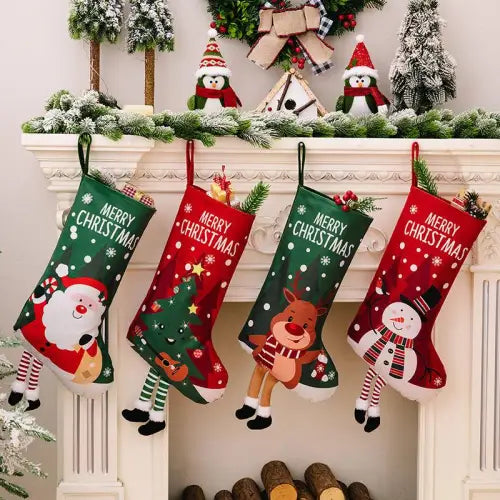 Printed Christmas Stocking