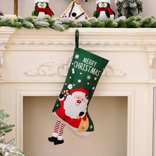 Printed Christmas Stocking Style A One Size
