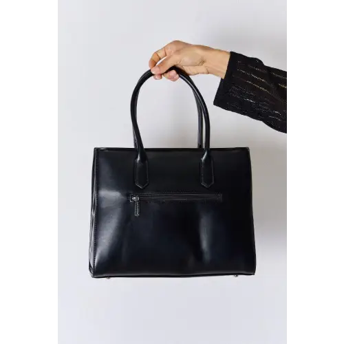 Fierce Leopard Rivet Handbag