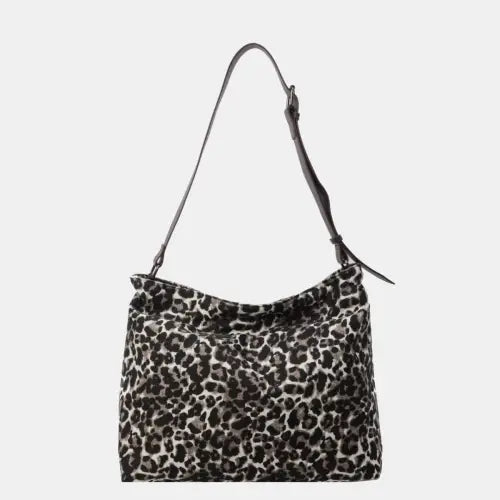 Fierce Leopard Strap Tote Bag