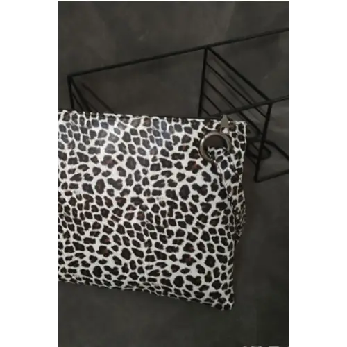 Fierce Leopard PU Leather Clutch Unleashes Wild Style