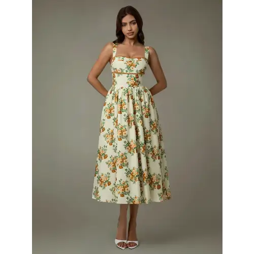 Elegant Lace Ruched Dress