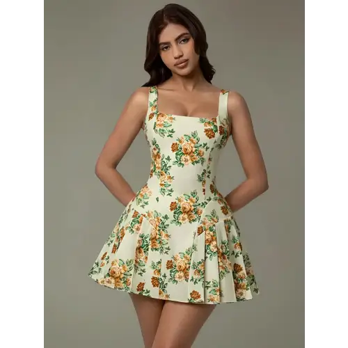 Pleated Versatile Dress
