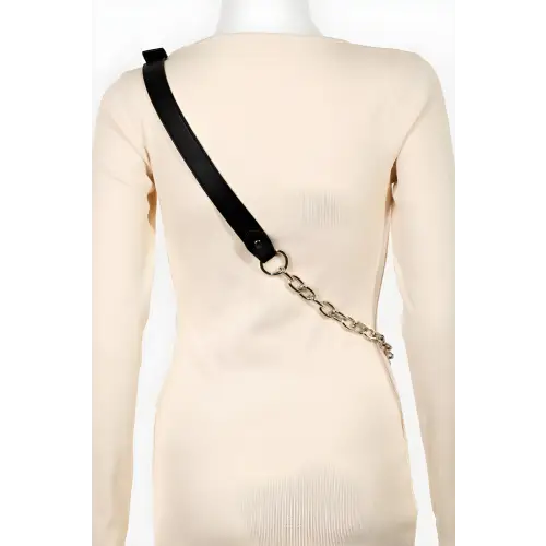 Fame Pave Crossbody Bag