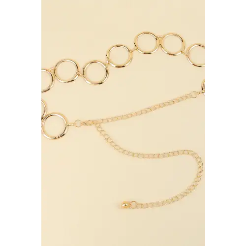 Glamorous Ring Chain Belt