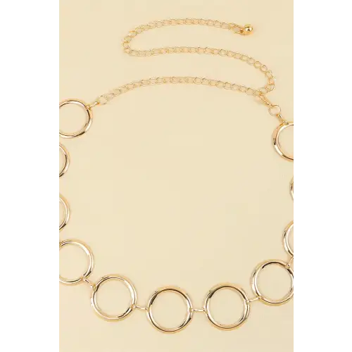 Glamorous Ring Chain Belt