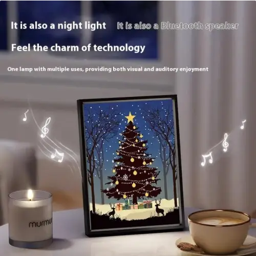 Luminous Christmas Bluetooth Speaker