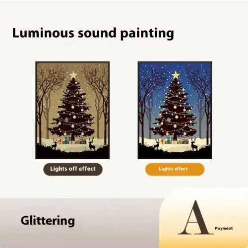 Luminous Christmas Bluetooth Speaker