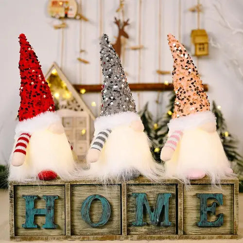 Holiday Faceless Gnomes