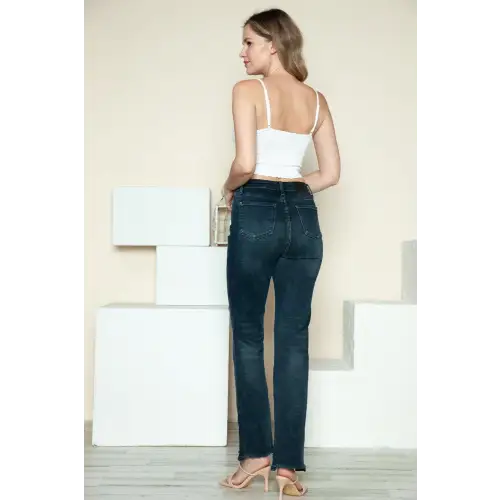 Blue Button Fly Jeans