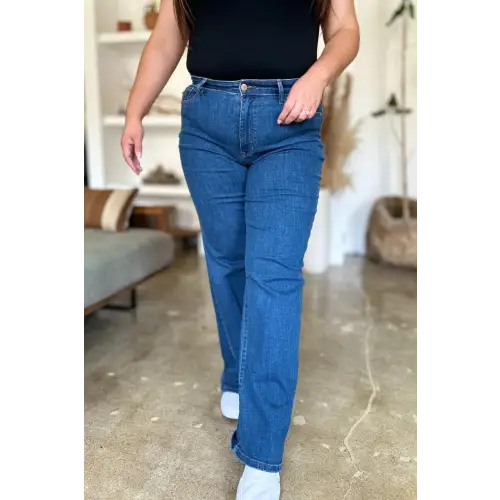High Rise Jeans Flatter Medium