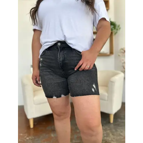 Rigid Magic Denim Shorts Black