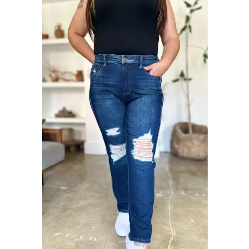 High Waist Magic Straight Jeans