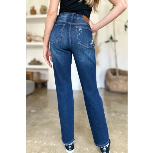 High Waist Magic Straight Jeans