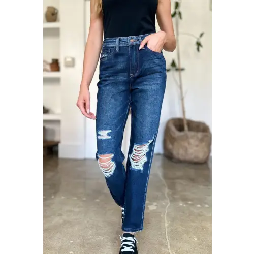 High Waist Magic Straight Jeans
