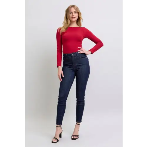 Heart Shaped Pockets Jeans