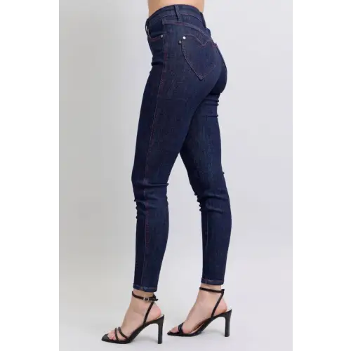 Heart Shaped Pockets Jeans
