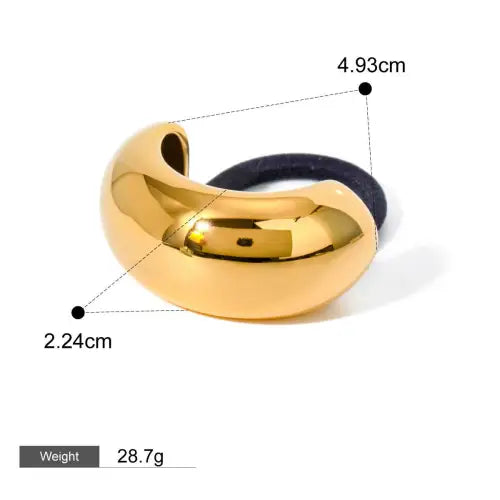 Gold Geometric Hair Accessories