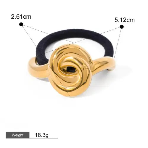 Gold Geometric Hair Accessories