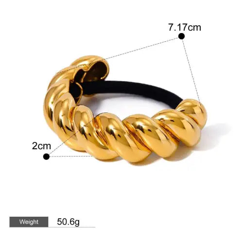 Gold Geometric Hair Accessories
