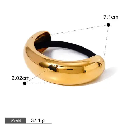 Gold Geometric Hair Accessories
