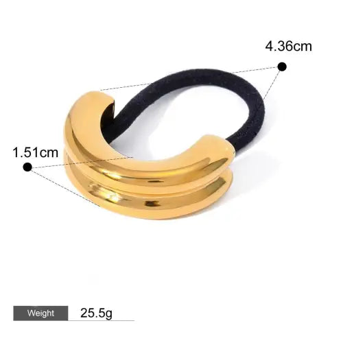 Gold Geometric Hair Accessories