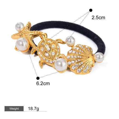 Gold Geometric Hair Accessories