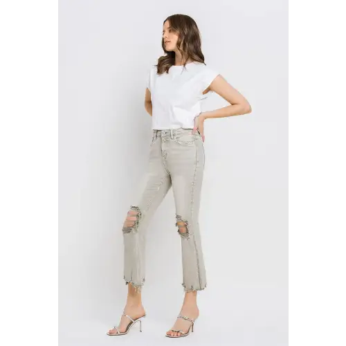 Lovervet Cropped Flare Jeans