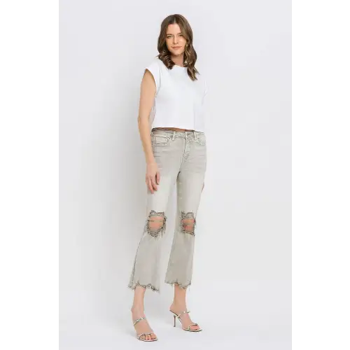 Lovervet Cropped Flare Jeans
