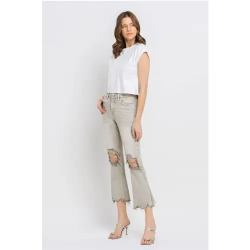 Lovervet Cropped Flare Jeans