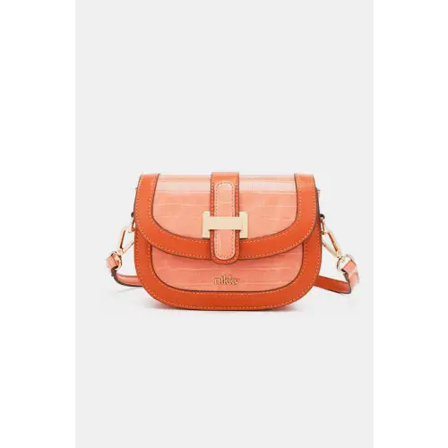 Croc Crossbody Bag Orange One Size
