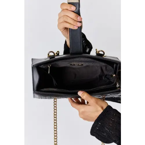 David Jones Quilted Handbag