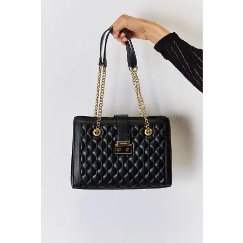 David Jones Quilted Handbag
