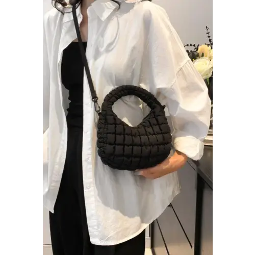 Luxe Quilted Crossbody Bag
