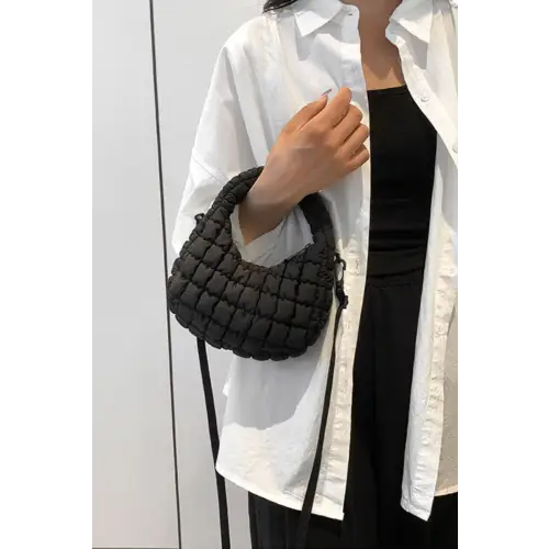Luxe Quilted Crossbody Bag