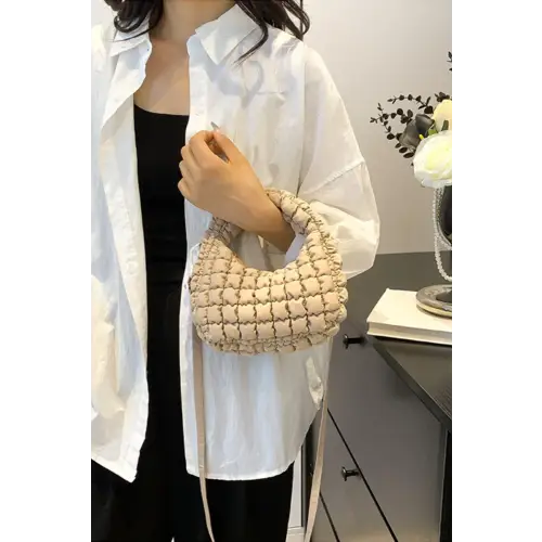 Luxe Quilted Crossbody Bag